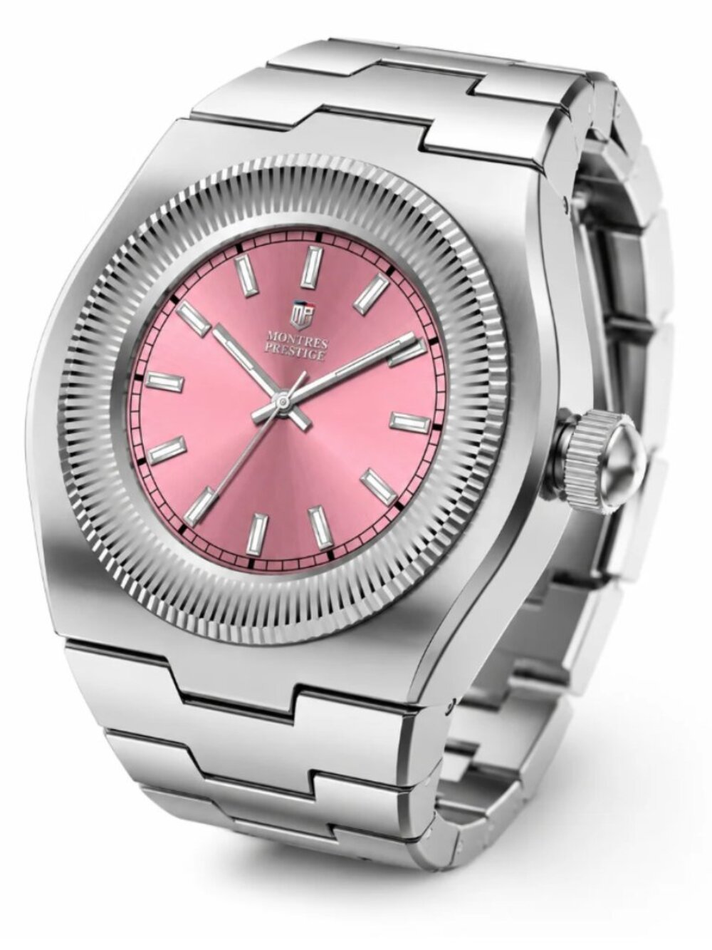 Montres Prestige Mini Ring Watch Women's Watch - 19.5mm, Silver (MPW-0384)